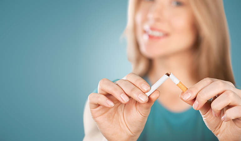 Make your home a non-smoking zone to avoid the dangers of thirdhand cigarette smoke.