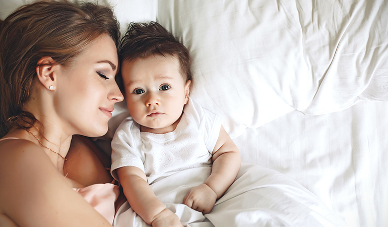 Co-sleeping promotes independence