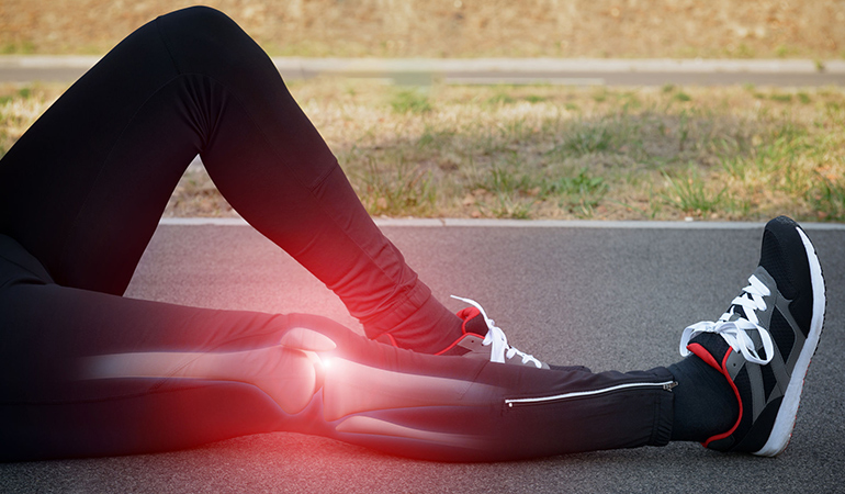 Excessive running puts a lot of pressure on the knee joint