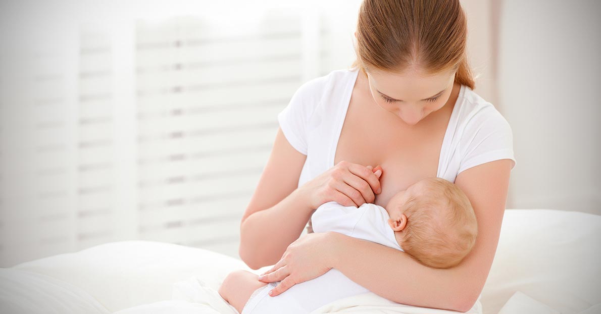 Breastfeeding is healthy and natural