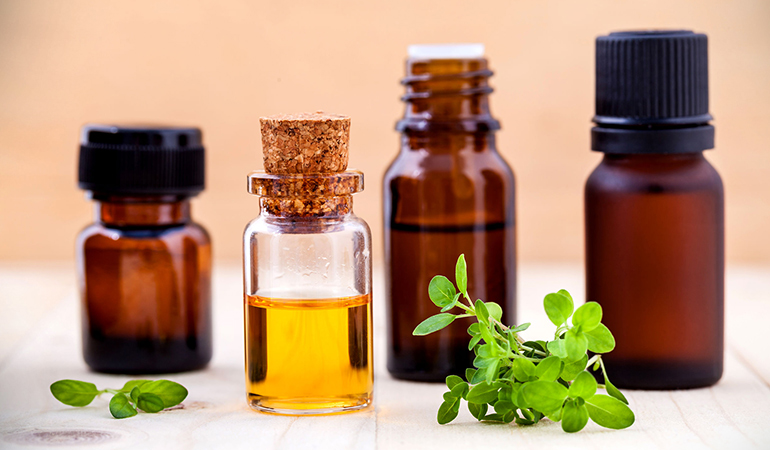 Thyme oil contains strong antimicrobial properties