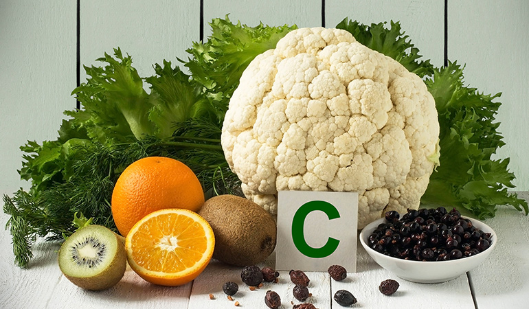 Vitamin C helps increase the immune power of the body
