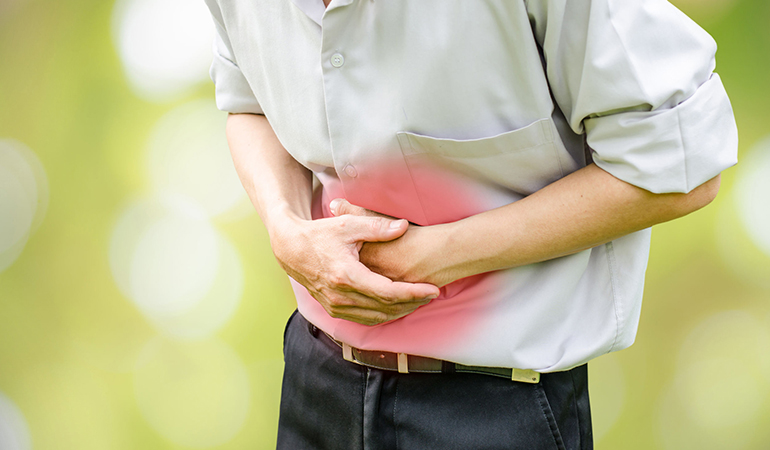 Diarrhea, constipation, colitis, and other conditions indicate intestinal problems