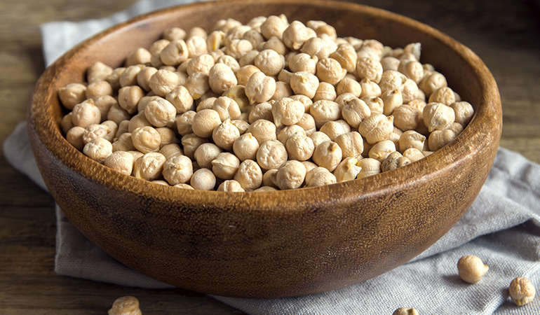 Chickpeas increase satiety.