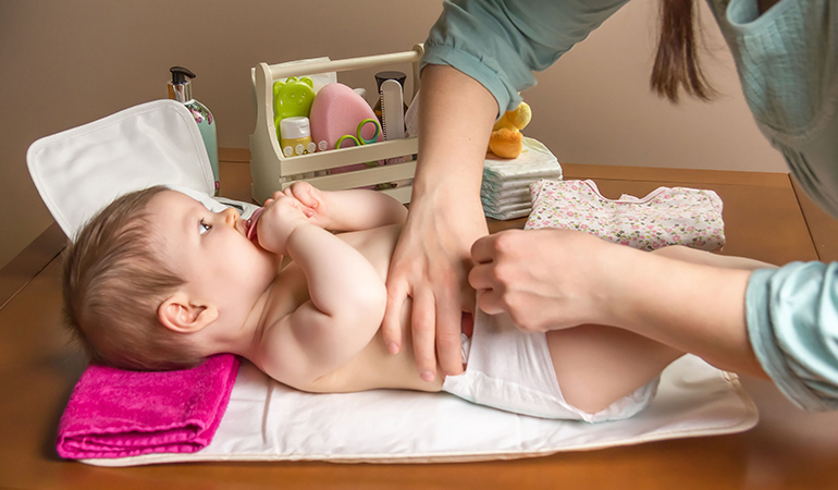 Olive oil helps to treat diaper rash