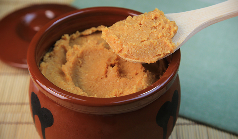 Miso, made from soy has the power to activate DNA-repair-promoting genes.