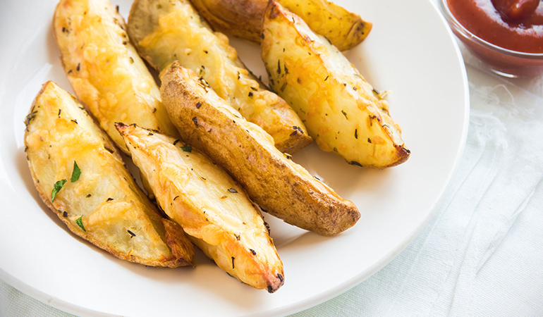 Go for baked potato chips instead of french fries