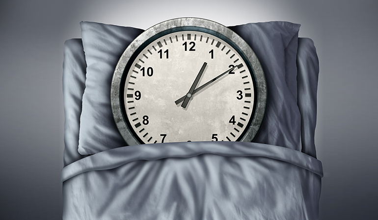 Regular sleep hours can help you sleep better