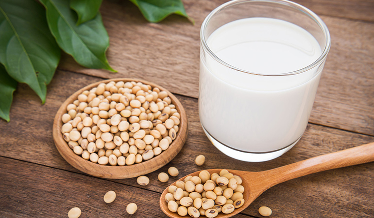 Soy allergy is common in autistic children.