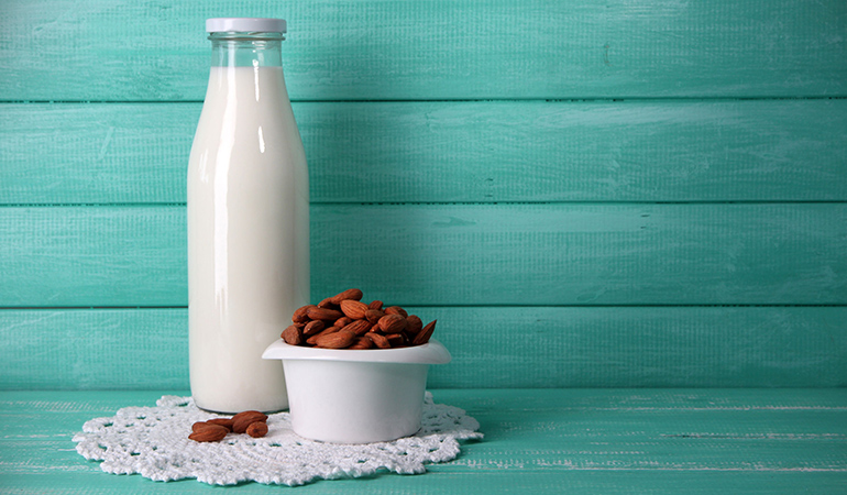 Unless it's made at home, almond milk is not a healthy option, neither is it worth your money.