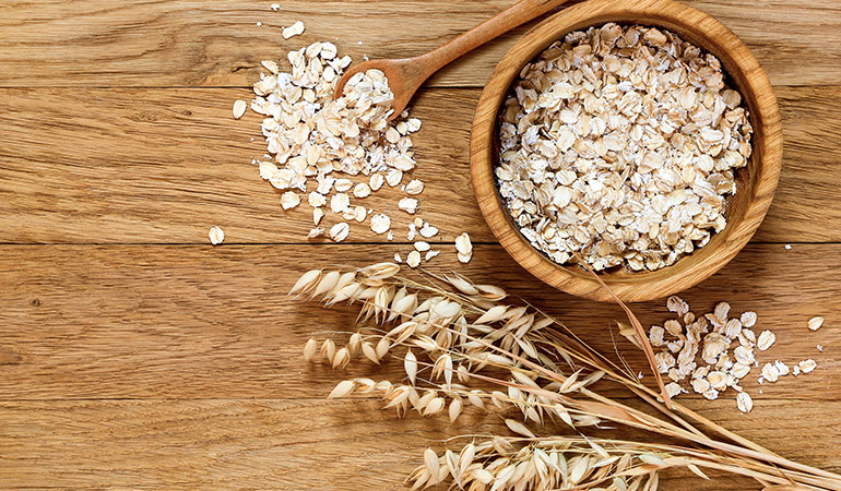 Whole grains help burn fat by suppressing appetite.