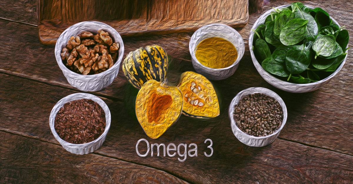 Vegetarian sources of omega 3
