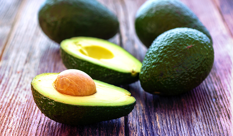 A cup of pureed avocado: 4.76 mg of vitamin E (31.7% DV)