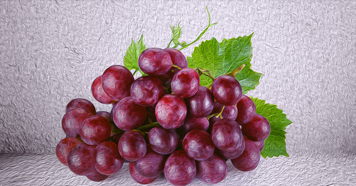 Red grapes are good for your heart, eyes, and immune system.