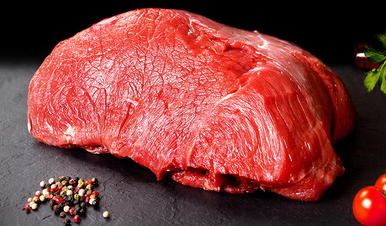 A serving of beef steak: 2.83 mg of iron (16% DV)