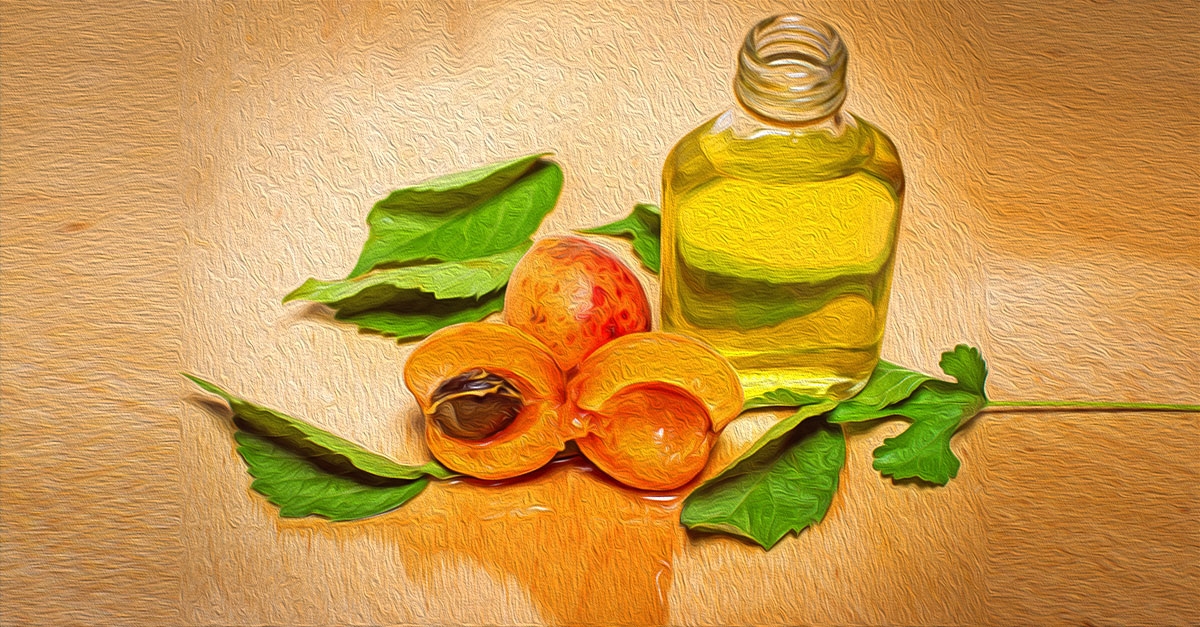 Apricot oil has many benefits for the skin.